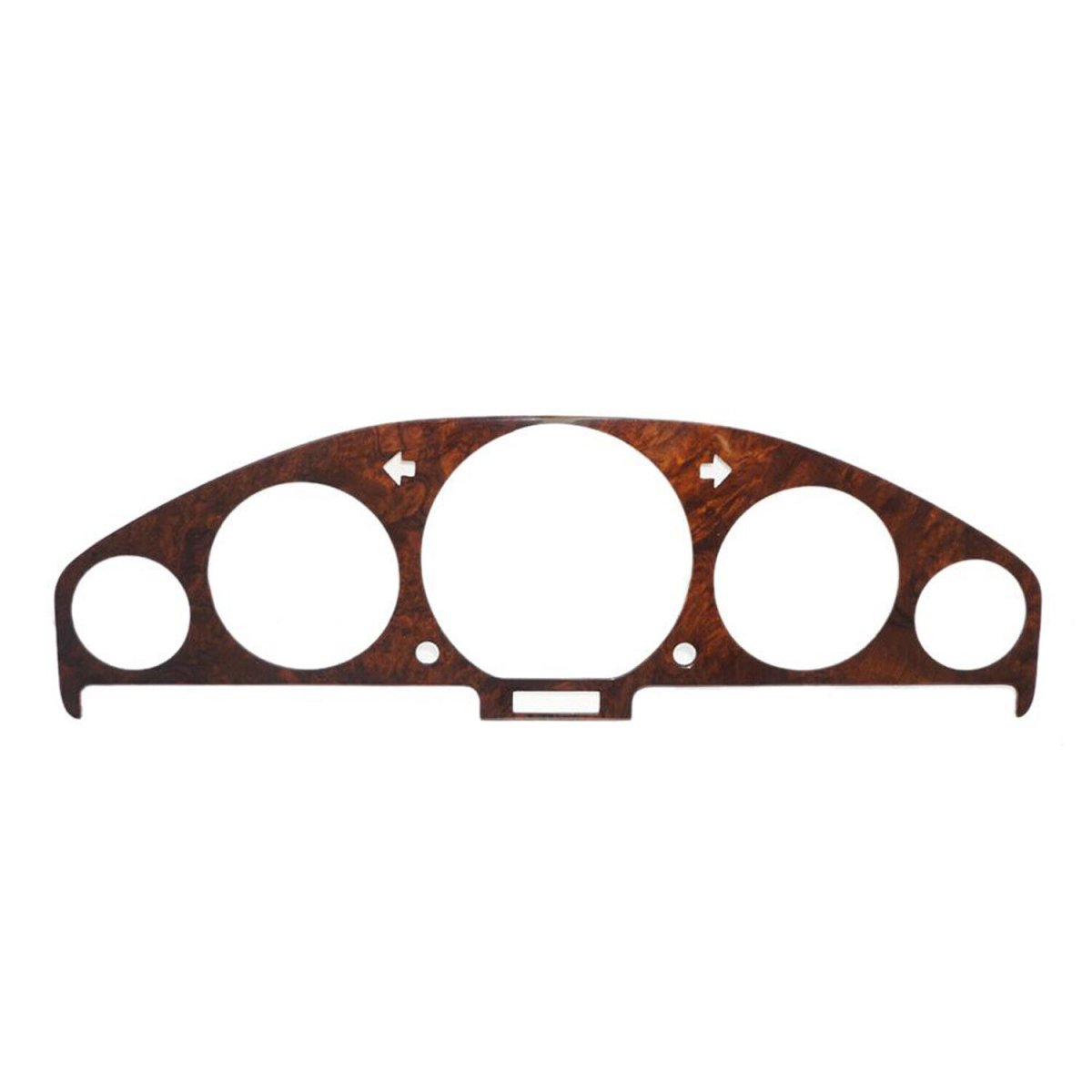 Mercedes W140 Speedometer Frame - Omac - 1 Pc - Walnut - '91-'98 Mercedes W140 Speedometer Frame - Omac - 1 Pc - Walnut - '91-'98